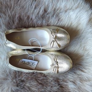 NWT girls size 4 blazer flats